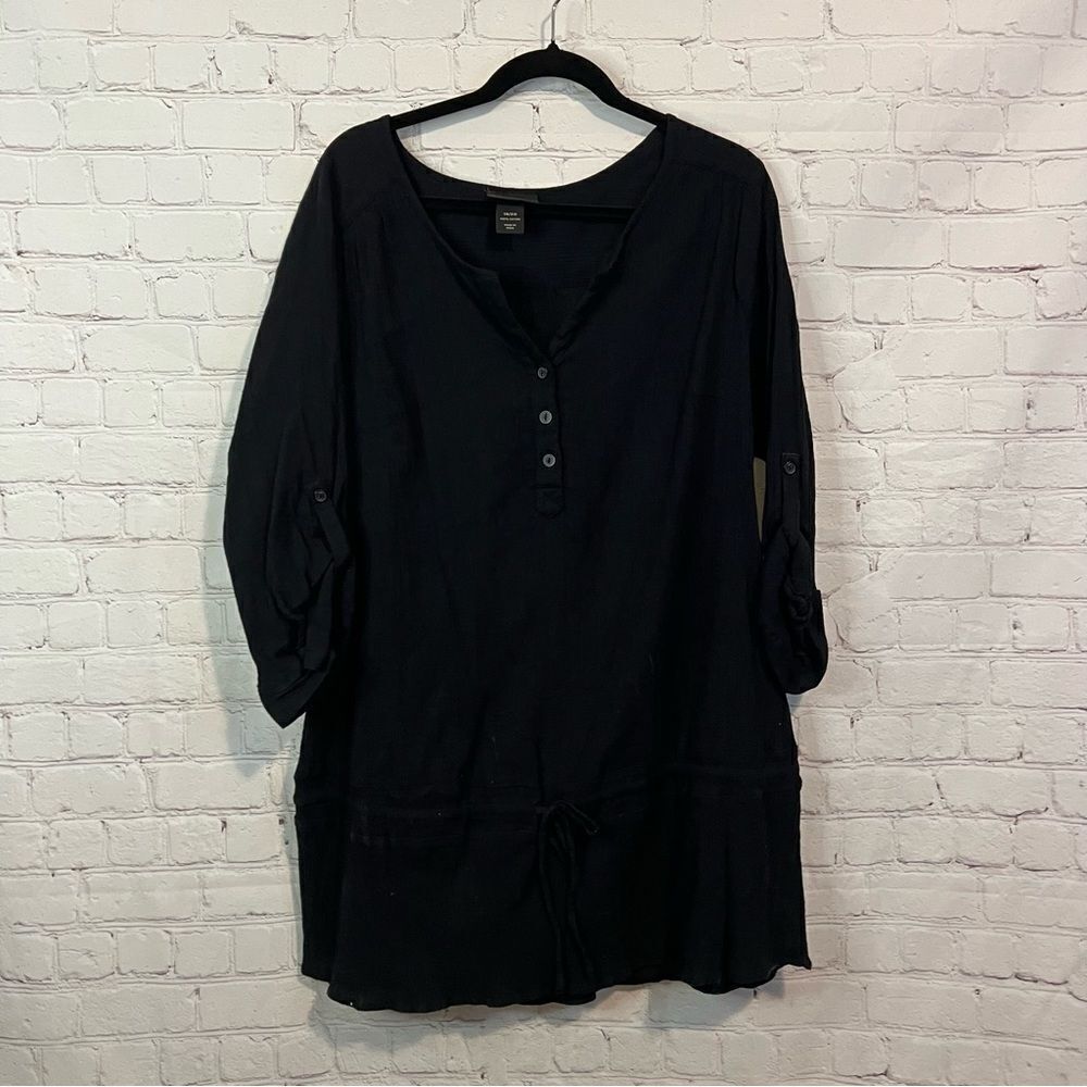 Lane Bryant Black Tunic Size 18/20